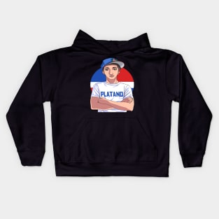 Republica Dominicano Strong Platano Dominican Republic Flag Kids Hoodie